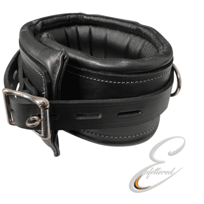 Enfettered Black Locking Restraints - Collar