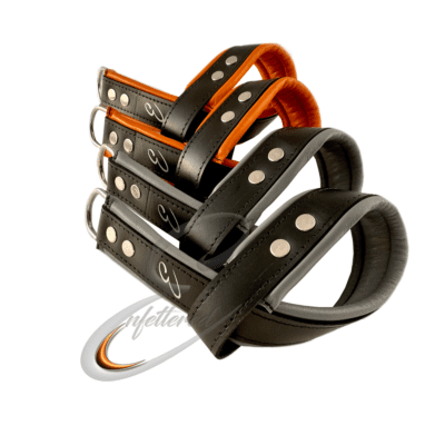 Enfettered Padded Leather SUSPENSION Slip Cuffs