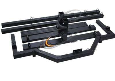 Enfettered fixed sling bondage frame 4