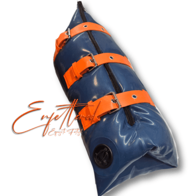 Enfettered Inflatable Latex Leg Binders