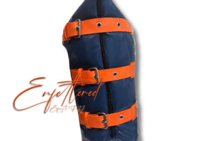 Enfettered Inflatable leg binders